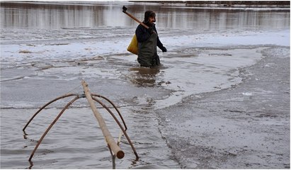 "Eskimo usulü" balık avı