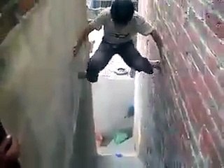 A Pakistani spider-man kid