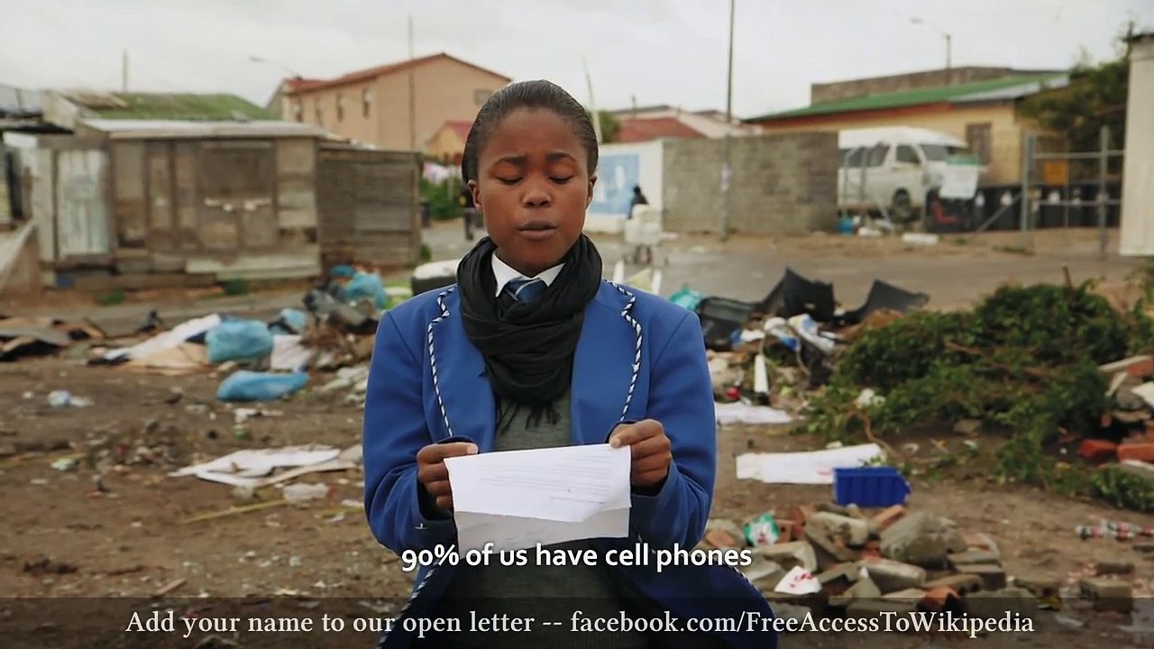 Wikipedia est accessible gratuitement dans les pays pauvres sans accès à internet.