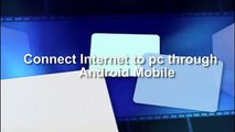 How To Connect Internet To Pc Through Any Android Device In Urdu - Hindi - itawmi