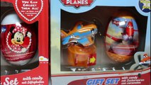 Surprise Eggs Toys Gift Set Disney Minnie Mouse & Planes.