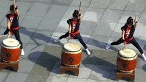 Japan Documentary : Sensational Young Taiko drummers - Powerful, brilliant. Nagasaki, Japan