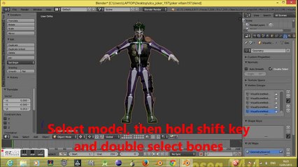 How to Rig a human mesh for animation in blender