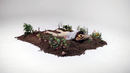 Dunlopillo - matelas écologique, "Meilleur pour votre confort, meilleur avec la nature" - octobre 2012 - potager