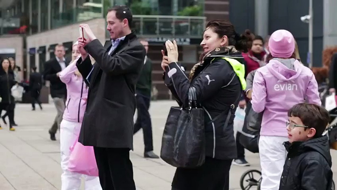 Evian (Danone) - eau minérale, "The Evian Playground à Londres" - janvier 2013