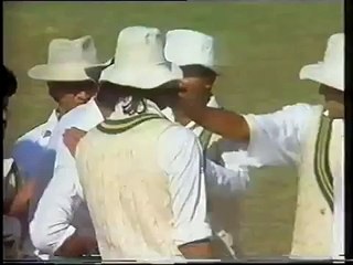 Moin Khan takes a brilliant catch, Carlisle Best back to the hut for a DUCK