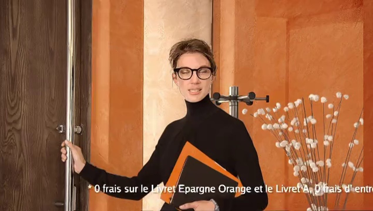 ING Direct - Livret épargne Orange, Assurance Vie, Livret A, Compte-courant - décembre 2008 - " Ma banque doit être comme ça"