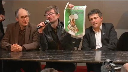 Luz raconte comment il a dessiné la une de Charlie Hebdo