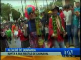 Alcalde Guaranda invita a los ecuatorianos a sus fiestas de carnaval