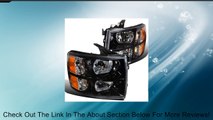 Chevy Chevrolet Silverado Lt Ls Black Headlights W/ Reflector Review