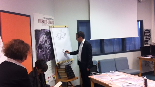 Chaunu à la rencontre des lycéens