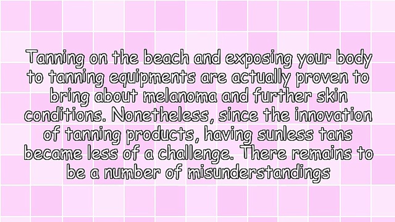 Getting Sunless Tans Without The Damaging Effects Of UV Rays