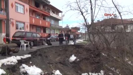 Ereğli'de Heyelan Meydana Geldi