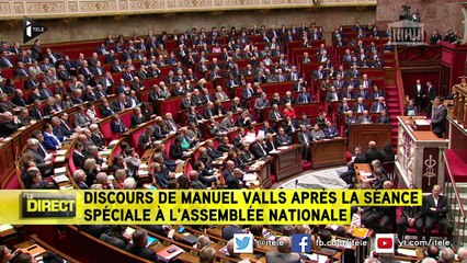 Applaudissements nourris pour la police à l'Assemblée nationale