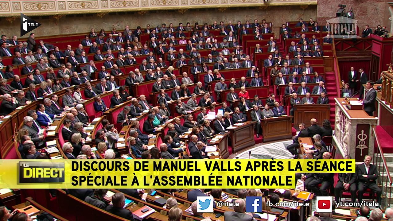 Applaudissements nourris pour la police à l'Assemblée nationale