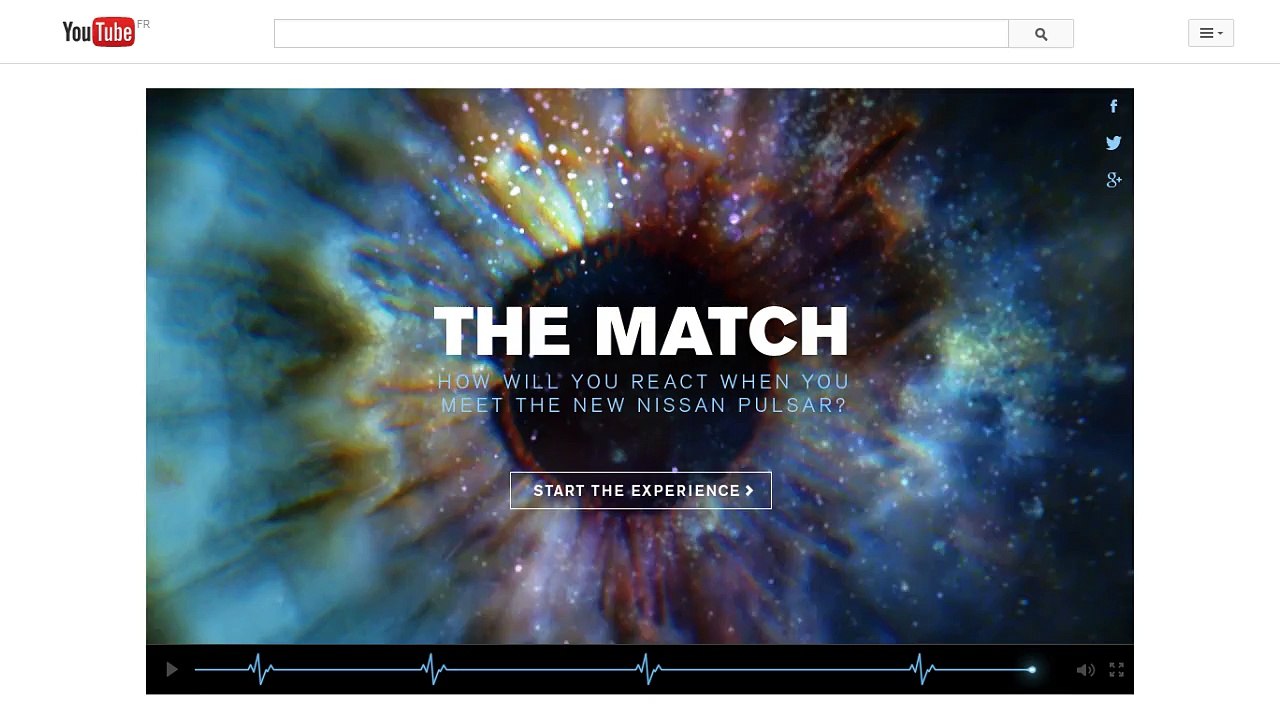 DigitasLBi D2NA pour Nissan - voiture Nissan Pulsar, «The Match, www.nissan.fr/pulsar-the-match» - octobre 2014