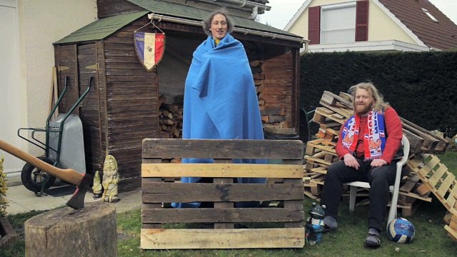 Fédération Française de Football (FFF) - institution sportive, Tous fans des bleus - mars 2013 - marionnette