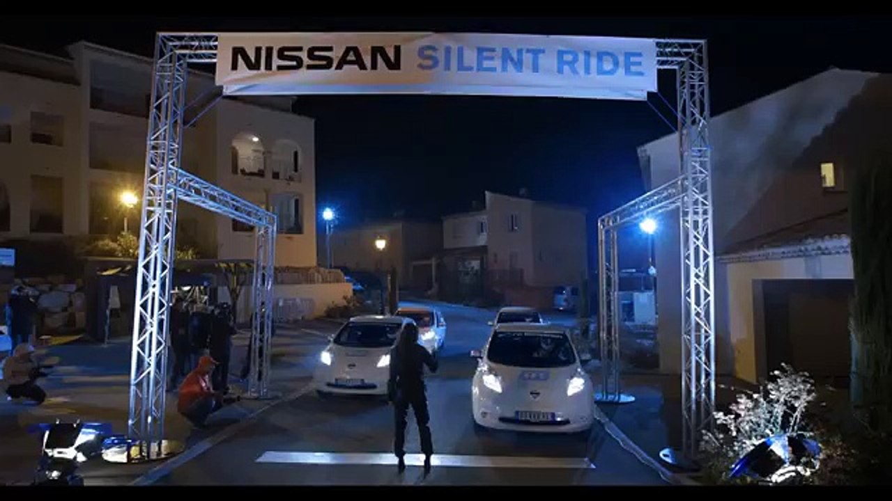 Digitas LBi France pour Nissan Europe - voiture électrique Nissan Leaf, «Silent Ride» - juin 2014