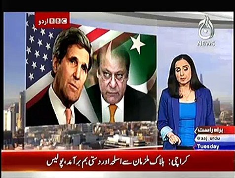 Bbc Urdu Sairbeen On Aaj News ~ 13th January 2015 - Live Pak News