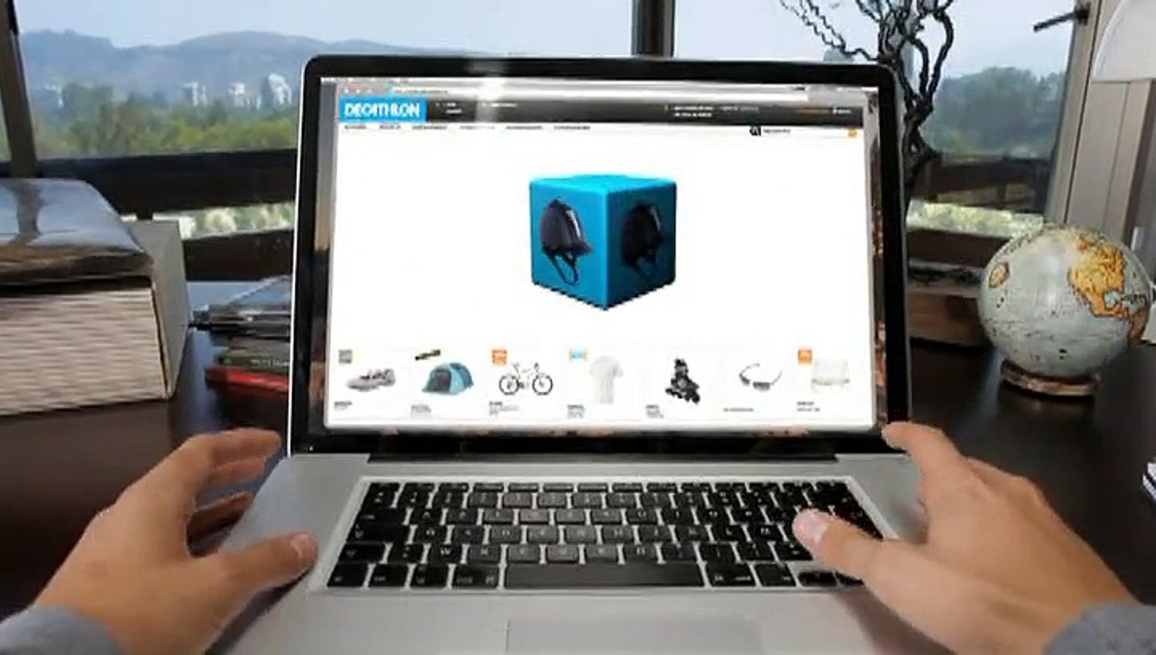 Decathlon - vêtements et matériel de sport, "www.decathlon.fr" - mai 2011