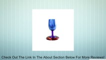 Yair Emanuel Anodized Aluminum Kiddush Cup and Plate in Blue and Red Review