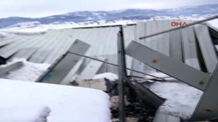 Kütahya Tavşanlı Düğün Salonunun Çatısı Çöktü