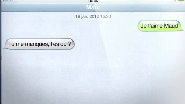 L'amour dure trois ans (Europacorp) - film de cinéma réalisé par Frédéric Beigbeder - décembre 2011 - sms