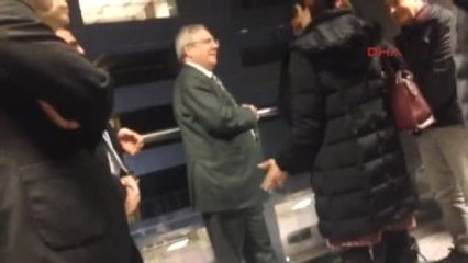 Aziz Yıldırım Adliye Koridorunda