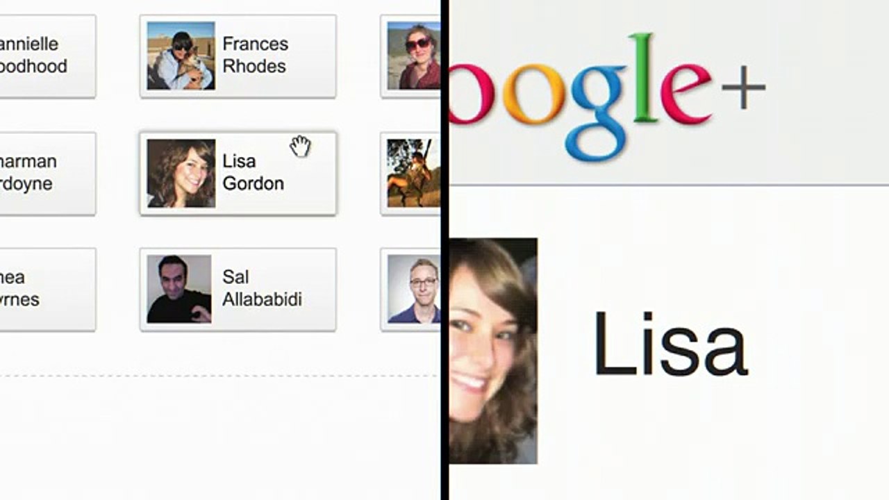 Google - réseau social Google +, "Sharing but like real life", "Circles love story" - novembre 2011