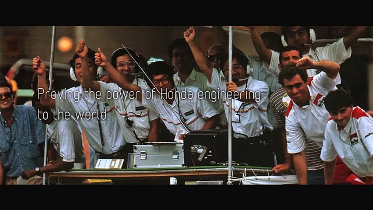 Dentsu Tokyo pour Honda - voitures Internavi, «Sound of Honda, Ayrton Senna 1989, http://as1989.com» - juin 2014