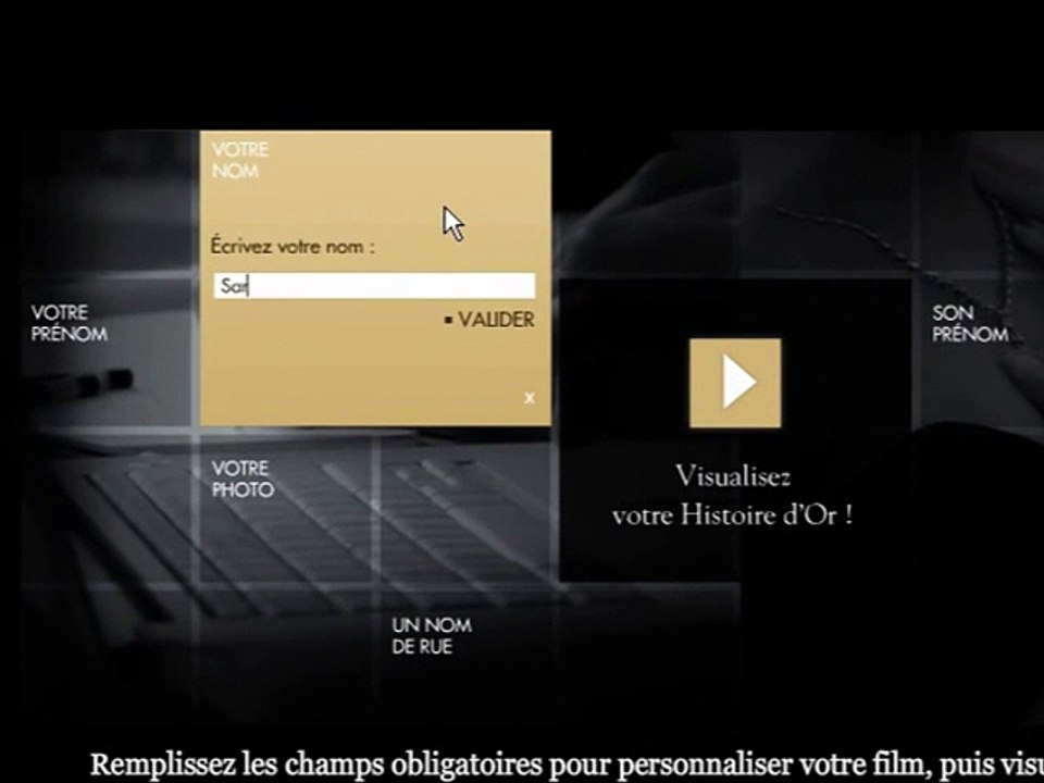 Histoire d'Or - Votre Histoire d'Or: Créez l'histoire de votre rencontre - 2009