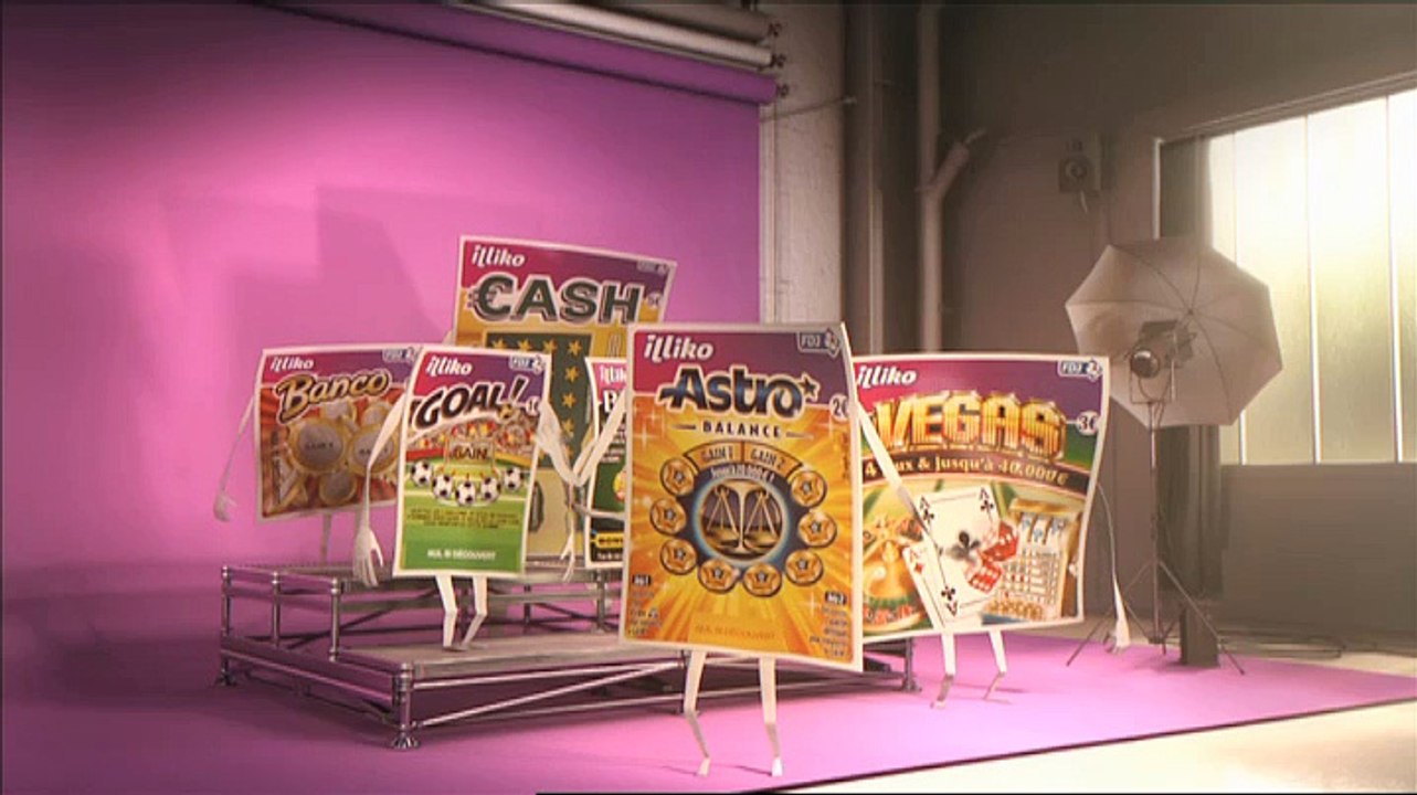 Illiko (Française des Jeux) - jeux de grattage, "Illiko. La bonne humeur, ça se gratte." - mars 2012 - Solitaire