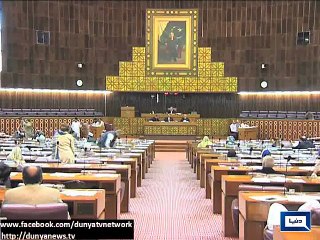 Dunya News - NA Speaker informs assembly about 40-day absence of 10 PTI members