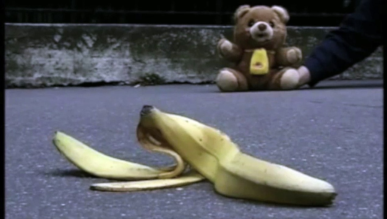 Jemini - ours en peluche Grumly - octobre 1999 - "banane"