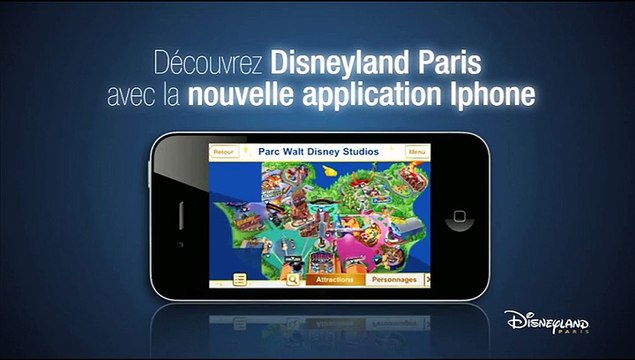 Disneyland Paris - parc d'attraction, Application smartphone Disneyland Paris - novembre 2010