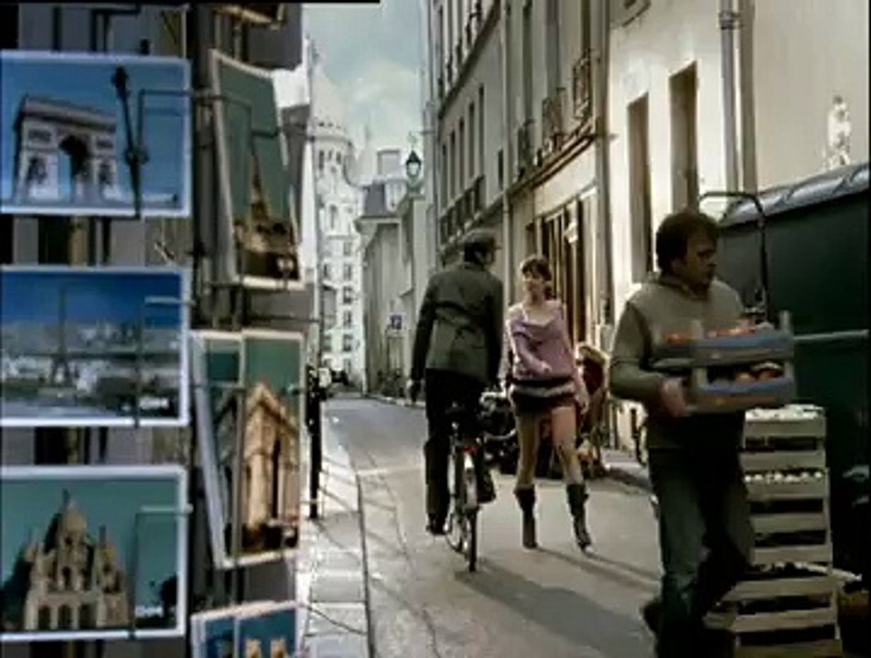 Dim - sous-vêtements femme - mars 2007 - "Le chat"