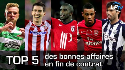 Top 5 des bonnes affaires en fin de contrat