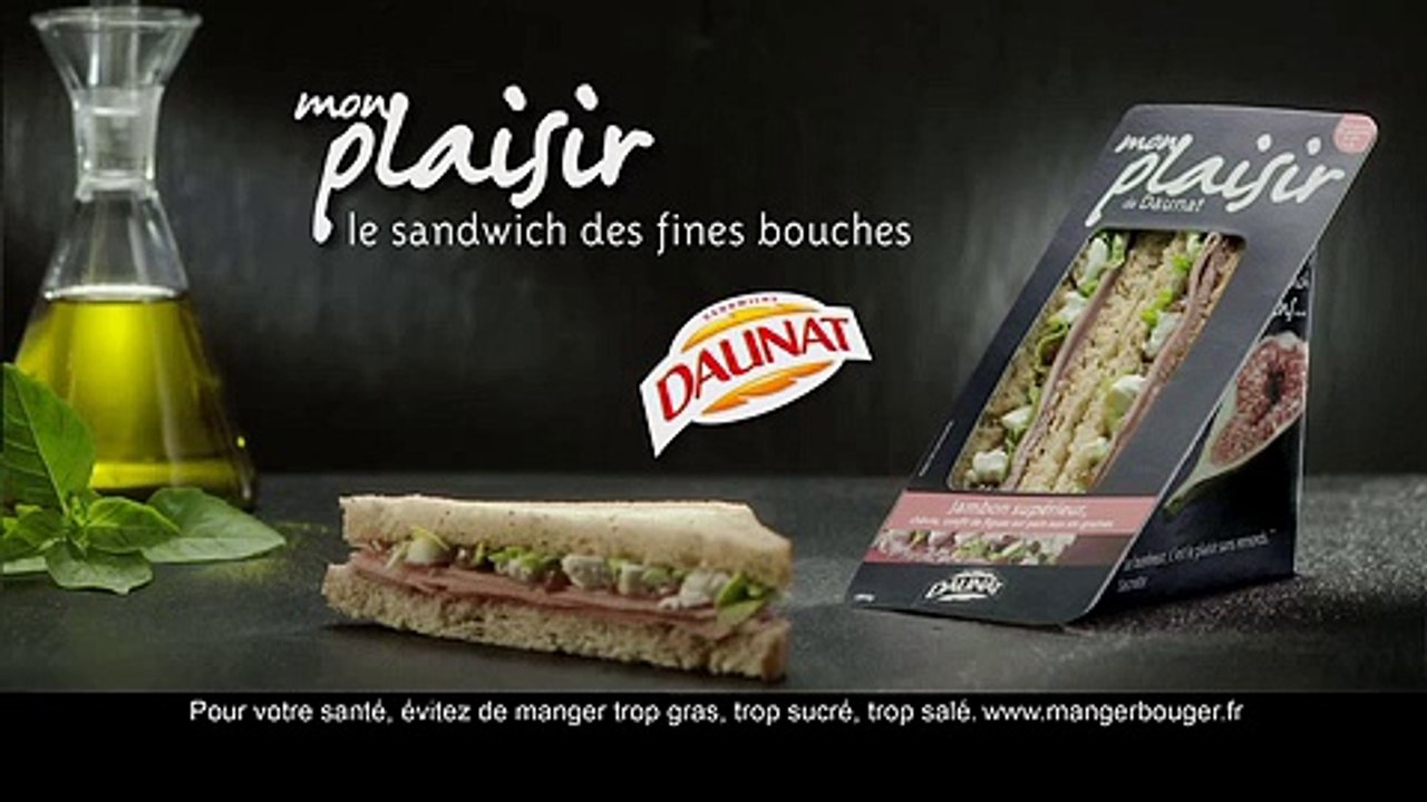 Daunat - sandwichs - avril 2011 - "Le meilleur en sandwich"