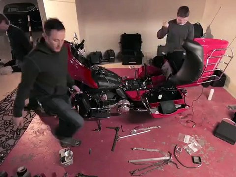 Harley Davidson - motos, Touring test Ride 360° - mai 2010