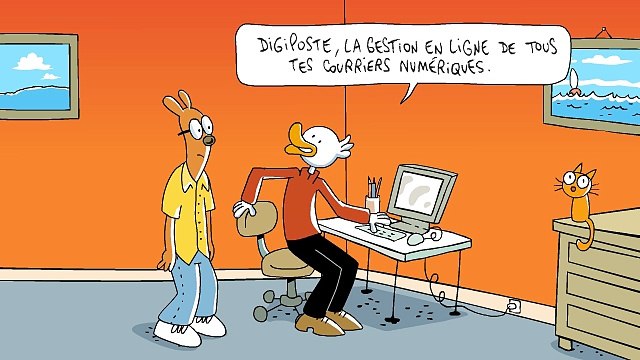 La Poste - distribution du courrier - mai 2011 - Qu'est-ce qu'ils ont encore inventé à La Poste ? , Puces