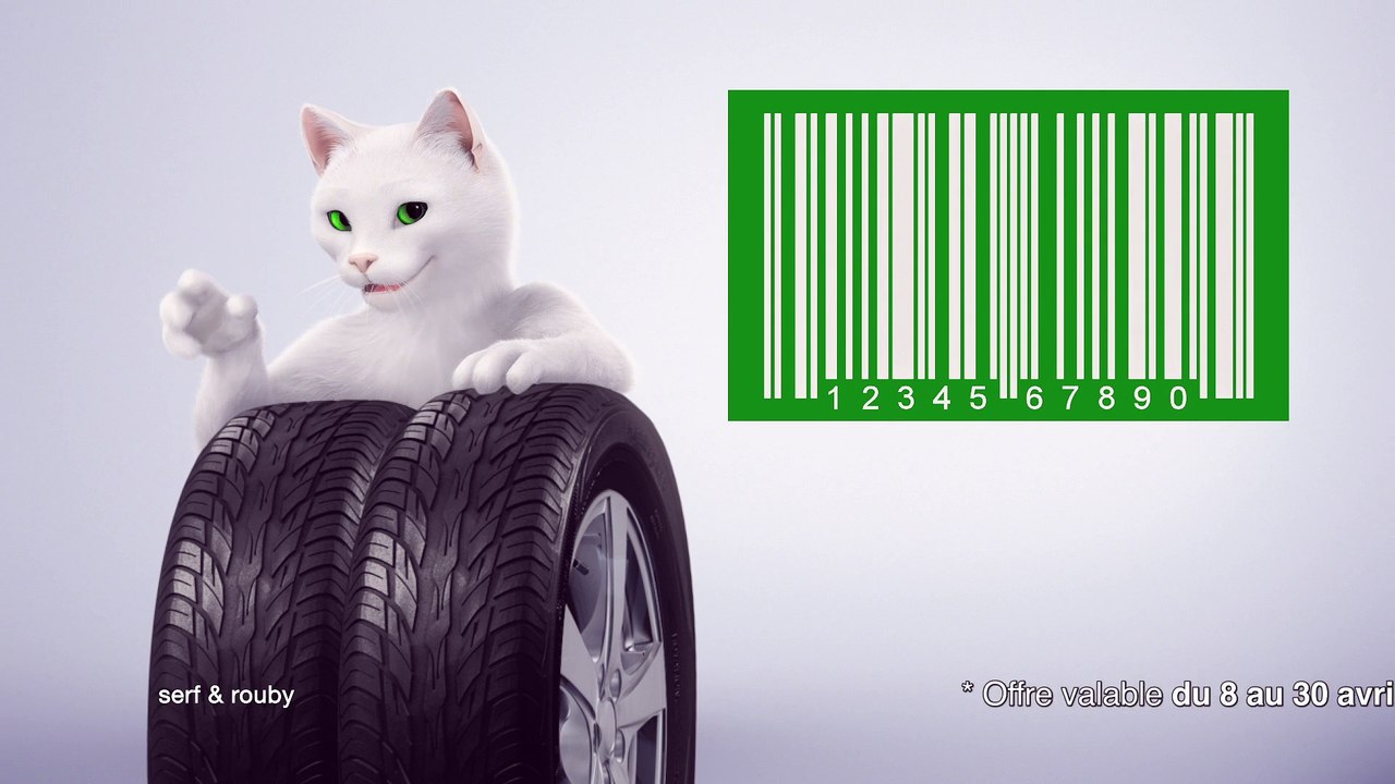 Feu Vert - entretien automobile, "Code-barres" - avril 2013