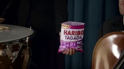 Hemisphere droit pour Haribo - bonbons Tagada Purple, "On grandira plus tard" - novembre 2013 - 30s