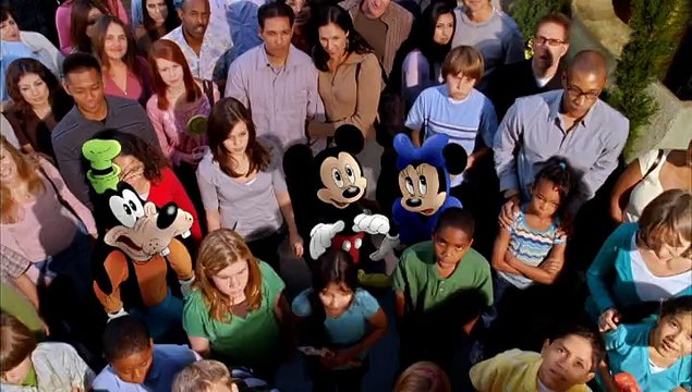 Disneyland - parc d'attraction - mars 2010 - L'année de la nouvelle génération Disney , 30s, avec tgv