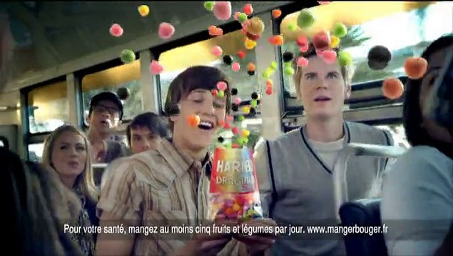 Haribo - bonbons Dragibus, La vague - avril 2011