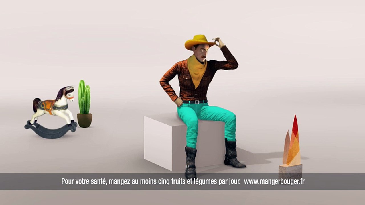 Herta - saucisses d'apéritif Knacki Ball - décembre 2009 - "Un pot, des potes", cowboy