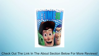 Disney Toy Story Woody and His Friends Playtime Is Over Plastic Trash Can Wastebasket Review