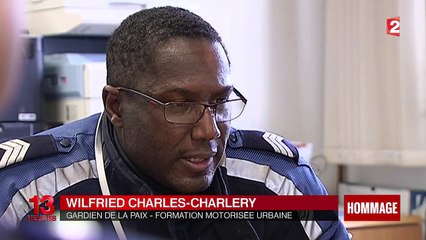 Lyon : les forces de l'ordre rendent hommage à leurs collègues tués lors des attentats