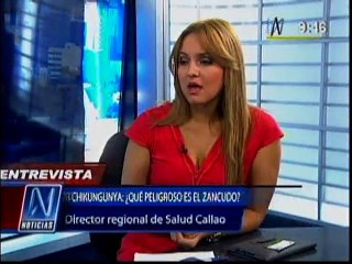 Entrevista al Dr Aldo Lama Morales en Canal N ,Chikungunya