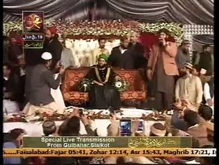 Aamad e Shahabzada Shab Mehfil e Milad e Mustafa live from sailkot 10 jan 2014