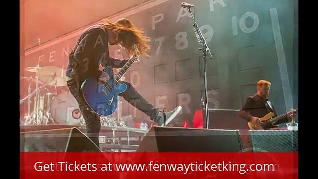 Foo Fighters Fenway Park Tickets